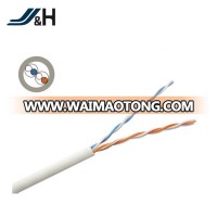 Pvc jacket 4 core copper indoor 2 pair telephone cable